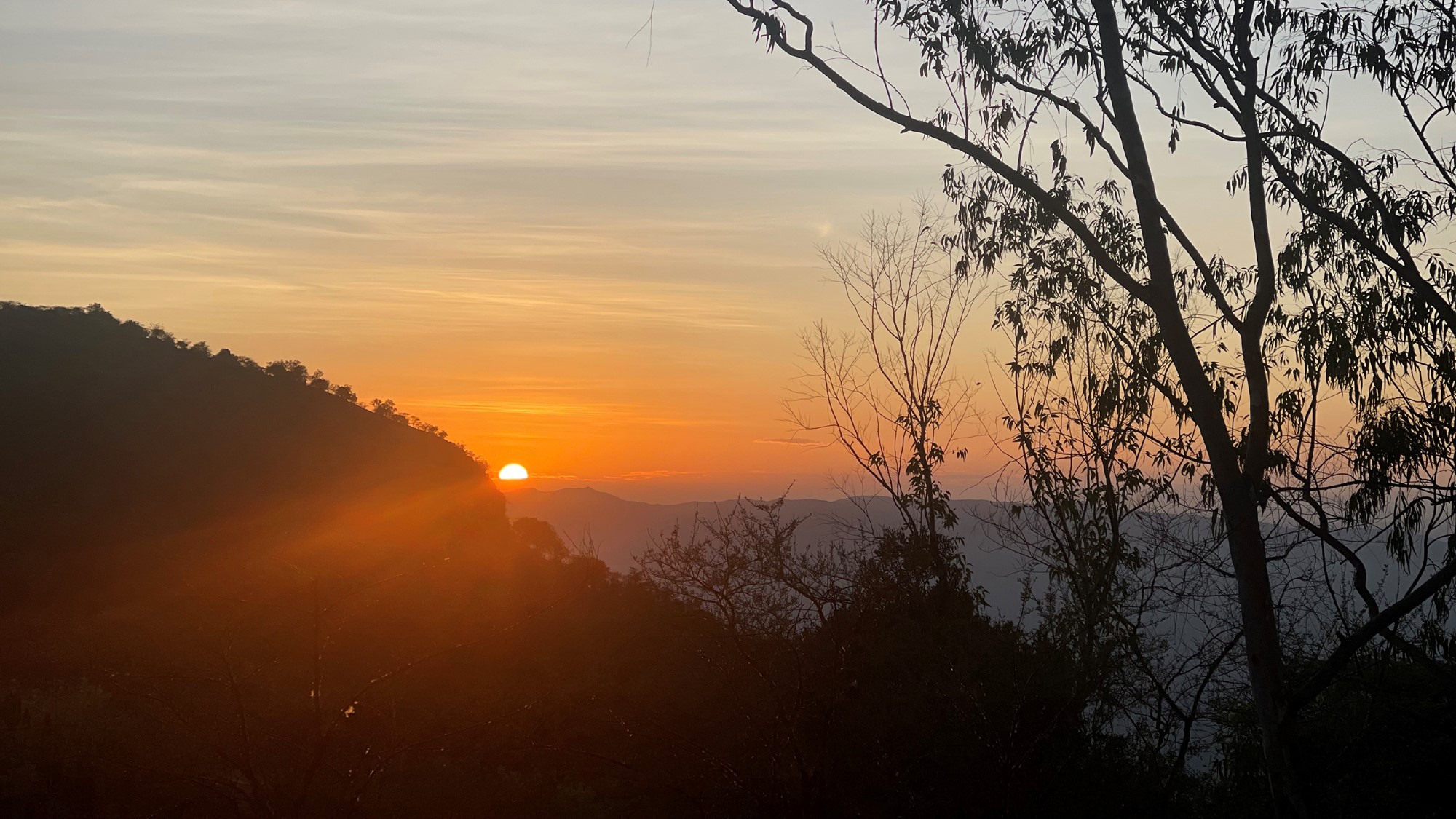Solnedgang