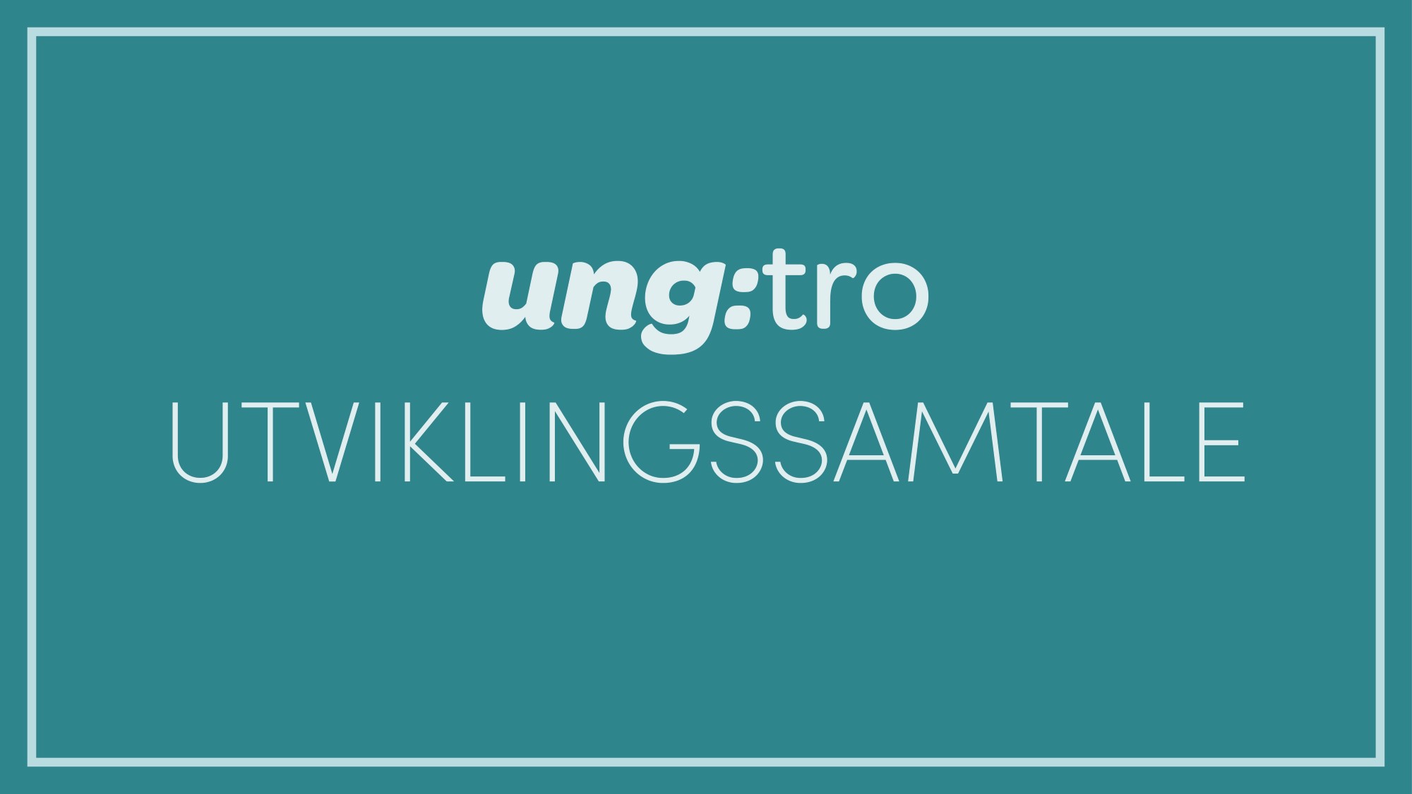utviklingssamtale