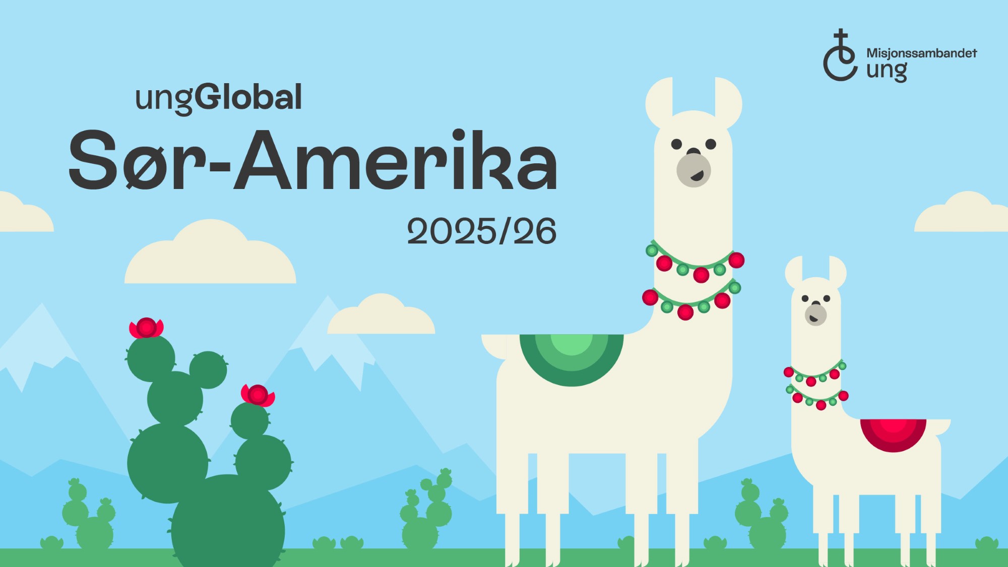 Forsidebilde med lamaer